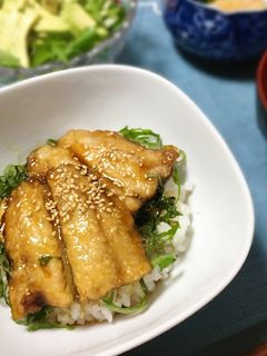 大葉香るさんまの蒲焼丼-レシピのメイン写真