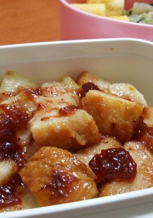 食パン＆ヨーグルトdeチーズケーキ風弁当-レシピのメイン写真
