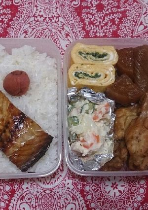 男子高校生お弁当５月１３日-レシピのメイン写真