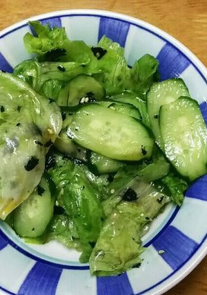 混ぜるだけ簡単チョレギサラダ-レシピのメイン写真