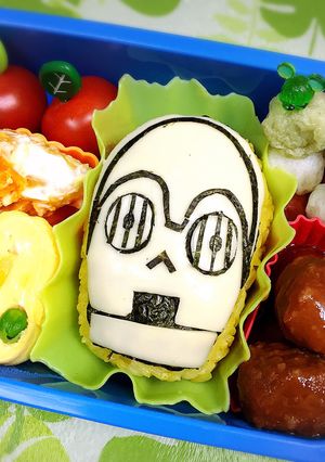 キャラ弁☆スターウォーズ C3-PO-レシピのメイン写真
