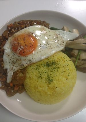 余りのカレーで簡単ドライカレー-レシピのメイン写真