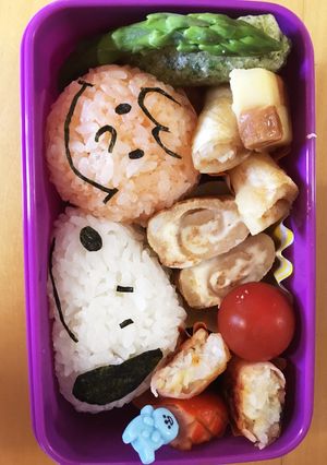 スヌーピー弁当 簡単・かわいい-レシピのメイン写真
