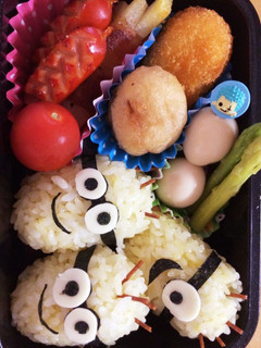 ミニオン弁当 簡単・かわいい-レシピのメイン写真