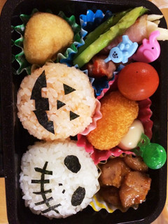 ハロウィン弁当・簡単-レシピのメイン写真