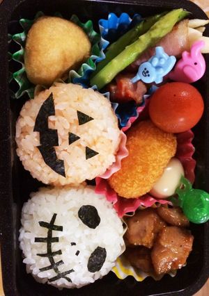 ハロウィン弁当・簡単-レシピのメイン写真
