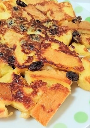 食パンの耳・DE・レーズンフレンチ♡-レシピのメイン写真