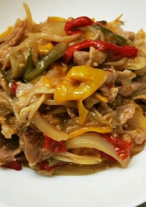 彩鮮やか豚肉の青椒肉絲-レシピのメイン写真