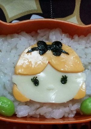 キャラ弁♡アリス♡ツムツム風-レシピのメイン写真