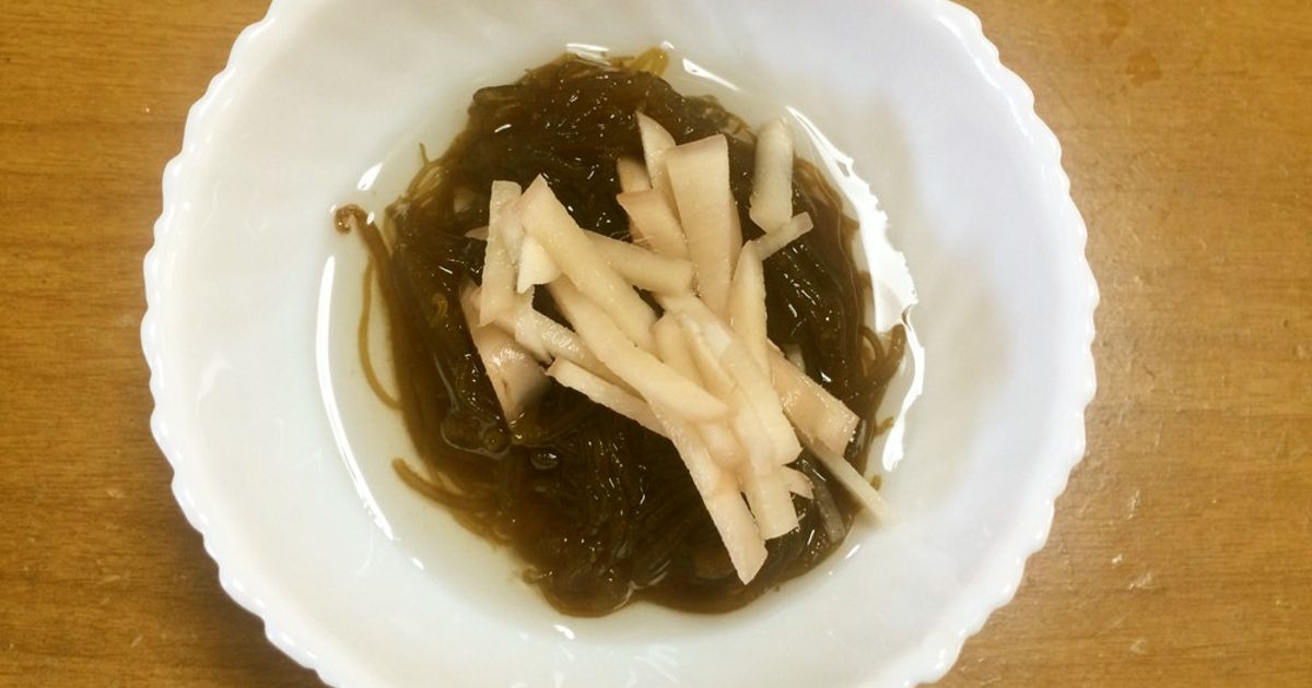 減塩】酢だけのもずく酢 by ズボラが腎臓病 【クックパッド】 簡単