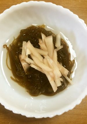 【減塩】酢だけのもずく酢-レシピのメイン写真