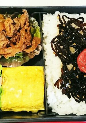 旦那 弁当①-レシピのメイン写真