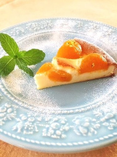 アプリコットチーズケーキ-レシピのメイン写真