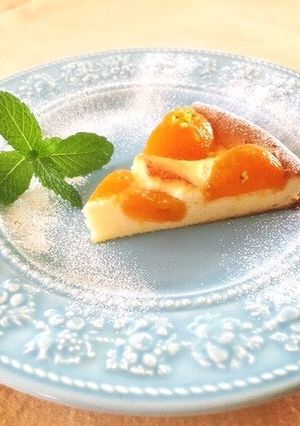アプリコットチーズケーキ-レシピのメイン写真