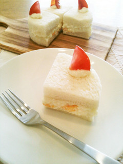 ショートケーキのようなたまごサンド♪-レシピのメイン写真