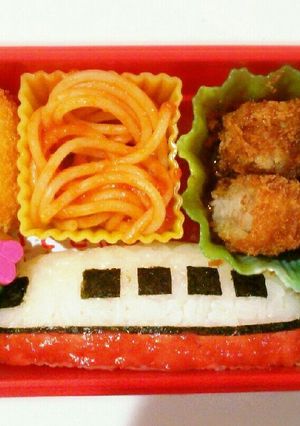 キャラ弁 男の子 新幹線-レシピのメイン写真