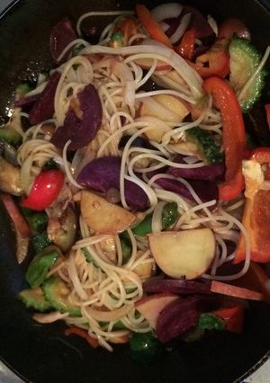 赤野菜のmorijiiパスタ-レシピのメイン写真