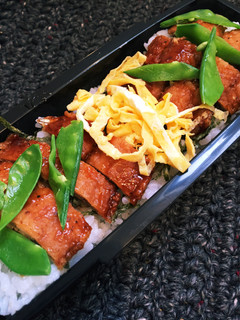 お弁当に〜さんまの蒲焼丼-レシピのメイン写真