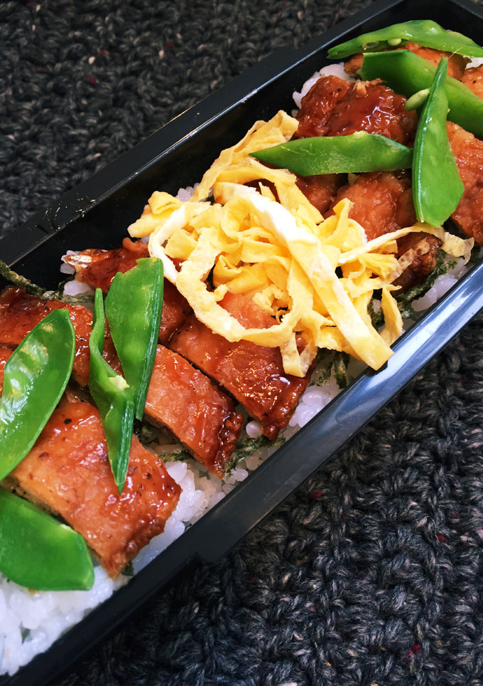 お弁当に〜さんまの蒲焼丼-レシピのメイン写真