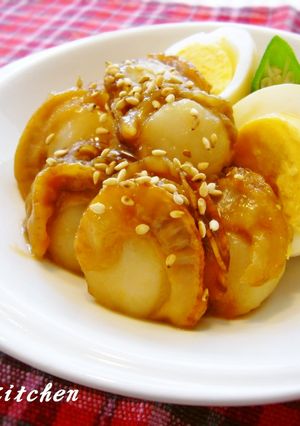 フライパン１つで♬ベビーホタテの照焼き-レシピのメイン写真