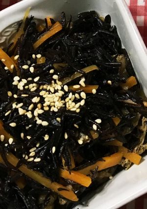 鉄分補給☆ ひじきの煮物-レシピのメイン写真