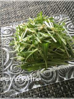 栄養オイルで水菜のナムル-レシピのメイン写真
