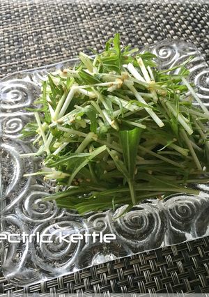 栄養オイルで水菜のナムル-レシピのメイン写真