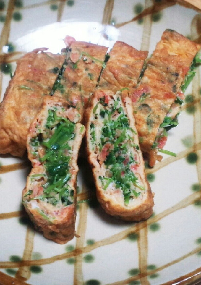 豆苗と桜えびの卵焼き♪-レシピのメイン写真