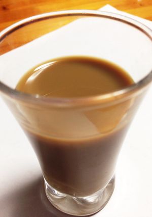 あずきスープでコーヒー牛乳-レシピのメイン写真