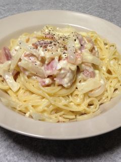 失敗しない!濃厚カルボナーラ☆-レシピのメイン写真