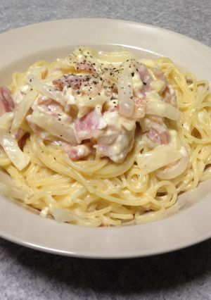 失敗しない！濃厚カルボナーラ☆-レシピのメイン写真