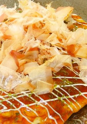 粉もんの定番！特宝笠で作る「お好み焼き」-レシピのメイン写真