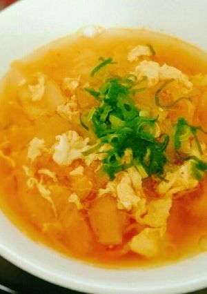 自信作☆キムチのおかずスープ-レシピのメイン写真
