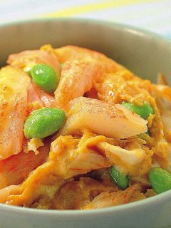 彩りたまご丼-レシピのメイン写真