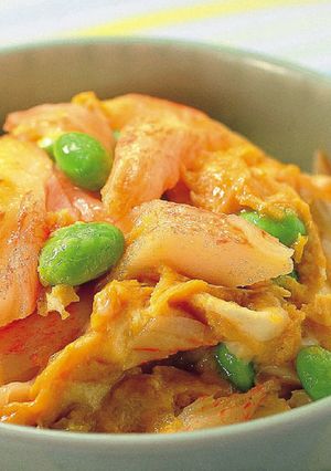 彩りたまご丼-レシピのメイン写真