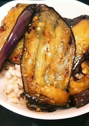 パパっと主婦ランチ、茄子丼！-レシピのメイン写真