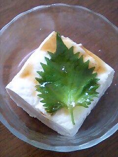 うめぇ~★梅シソ冷奴★-レシピのメイン写真