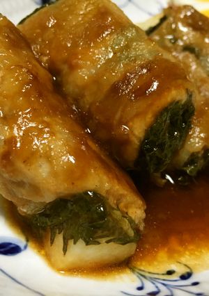 豚の長芋大葉巻き-レシピのメイン写真