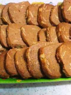 ☆アーモンドココアのバタークッキー☆-レシピのメイン写真