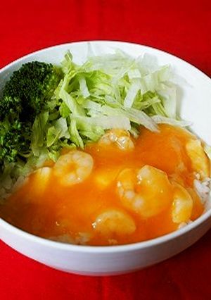 とろ～りあんかけトムヤムクン丼-レシピのメイン写真