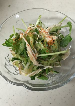 きゅうり大量消費☆鶏むねサラダ-レシピのメイン写真