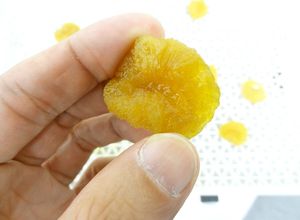 ドライフルーツメーカーで缶詰桃の乾燥-レシピのメイン写真