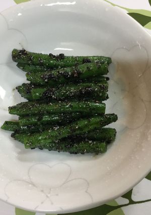 オリゴ糖で作るインゲンのごま和え-レシピのメイン写真