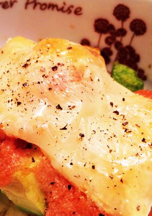 焼きアボカド明太マヨ-レシピのメイン写真