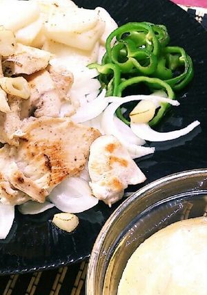 かぶ*むね肉のグリル♪アイオリソース添え-レシピのメイン写真