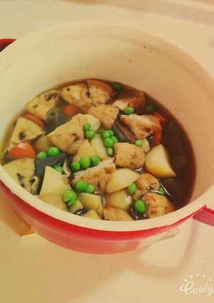 がんもとじゃがでほっこり煮-レシピのメイン写真