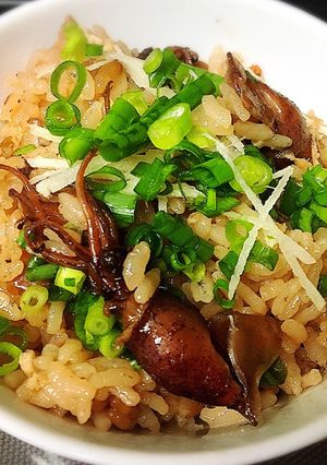 ホタルイカの炊き込みご飯-レシピのメイン写真
