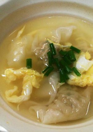 餃子の具が余ったら☆ワンタンスープ-レシピのメイン写真