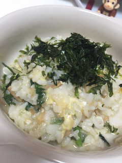 春菊の雑炊-レシピのメイン写真