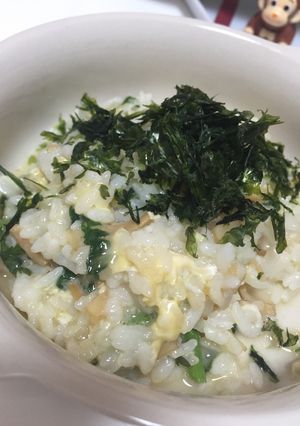 春菊の雑炊-レシピのメイン写真